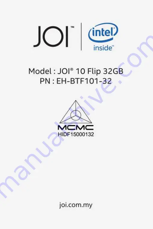 Joi 10 Flip Quick Start Manual Download Page 14