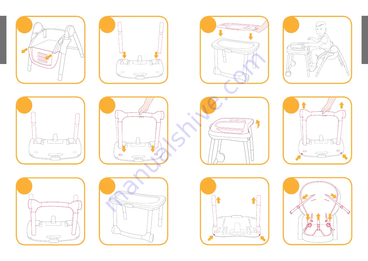 Joie Multiply Instruction Manual Download Page 10