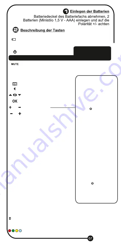 Jolly Universal Family for Philips Instructions Manual Download Page 10