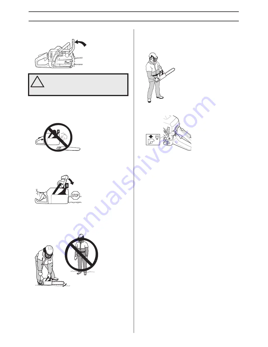 Jonsered CS 2141S Operator'S Manual Download Page 20