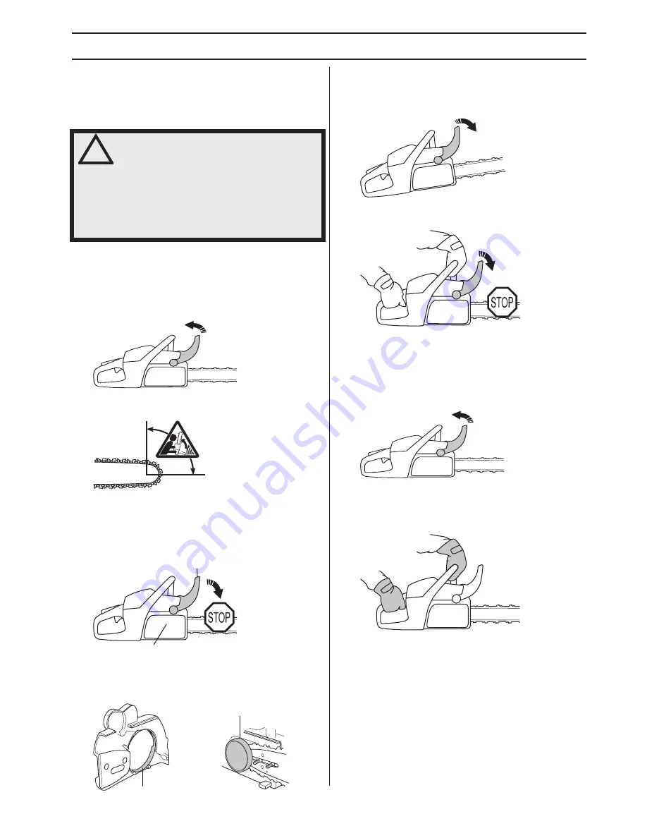 Jonsered CS 2166 Operator'S Manual Download Page 9