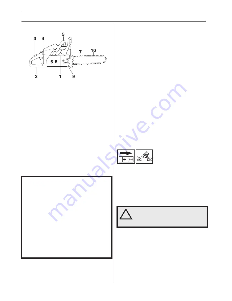 Jonsered CS 2166 Скачать руководство пользователя страница 22