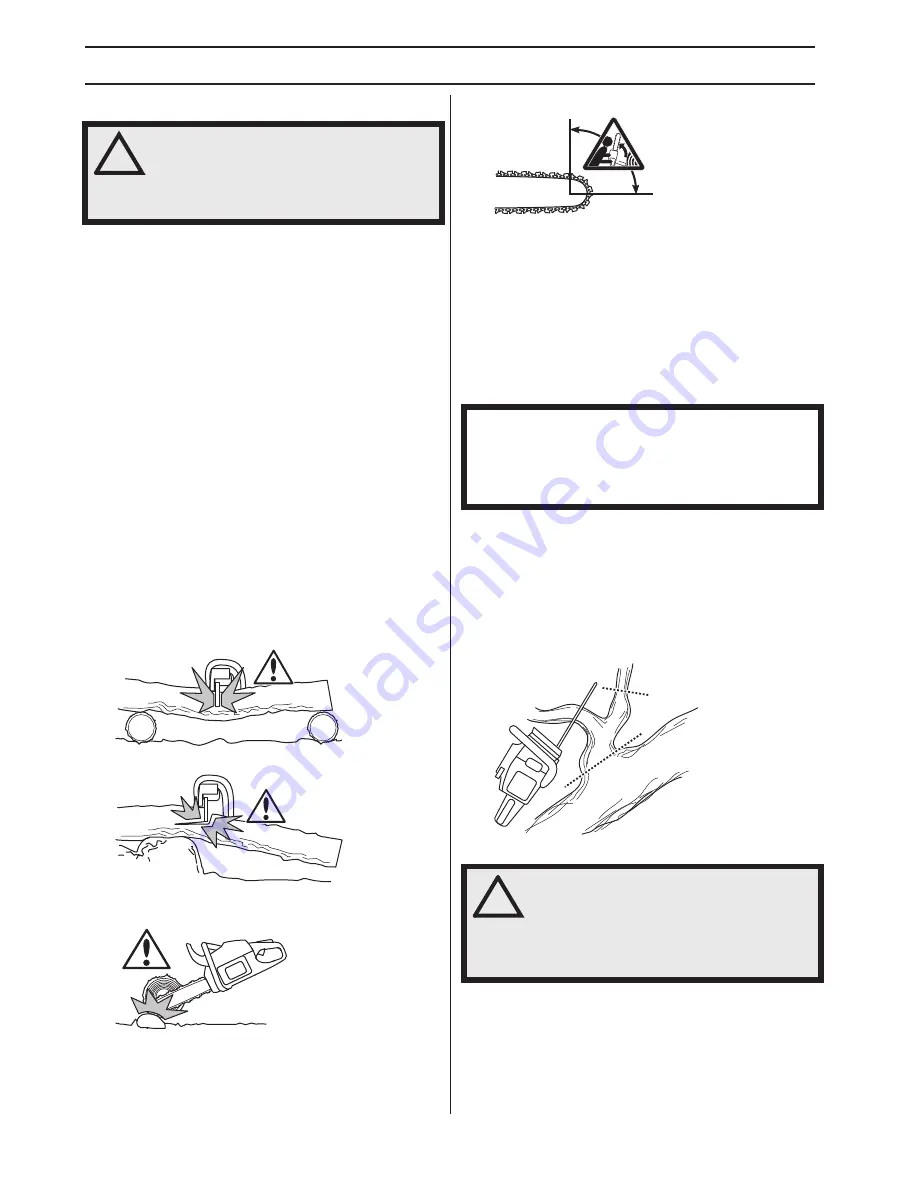 Jonsered CS 2166 Operator'S Manual Download Page 24