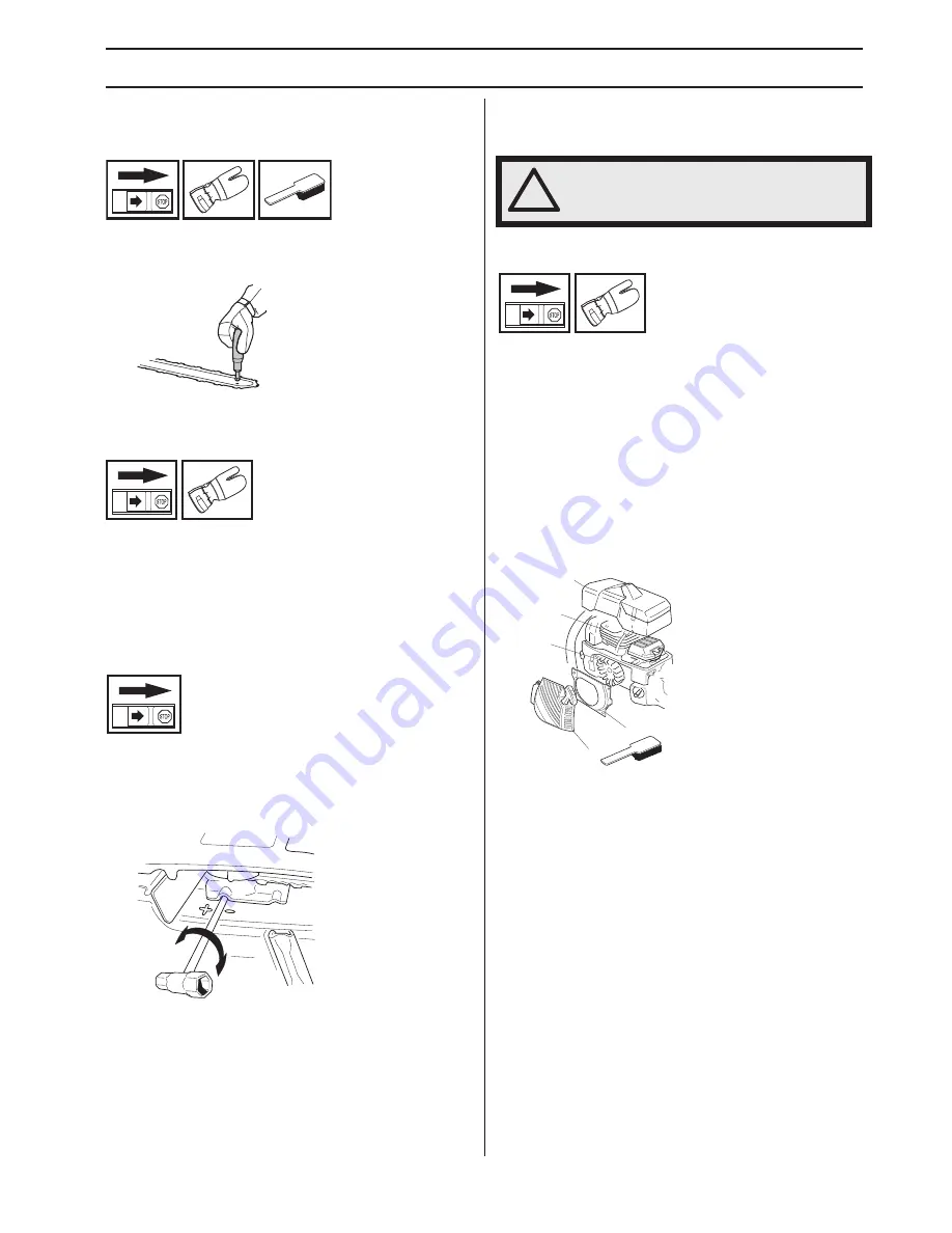 Jonsered CS 2166 Operator'S Manual Download Page 79