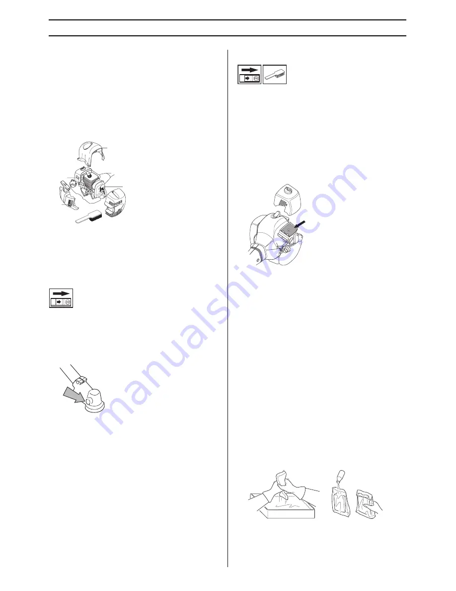 Jonsered GC 2125 Operator'S Manual Download Page 22