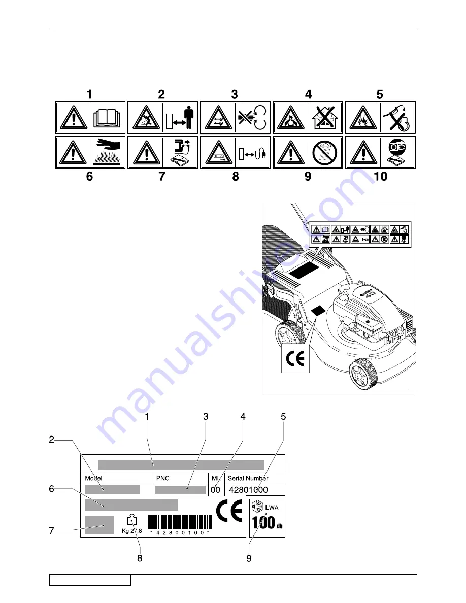 Jonsered LM 2146 CD Instruction Manual Download Page 82