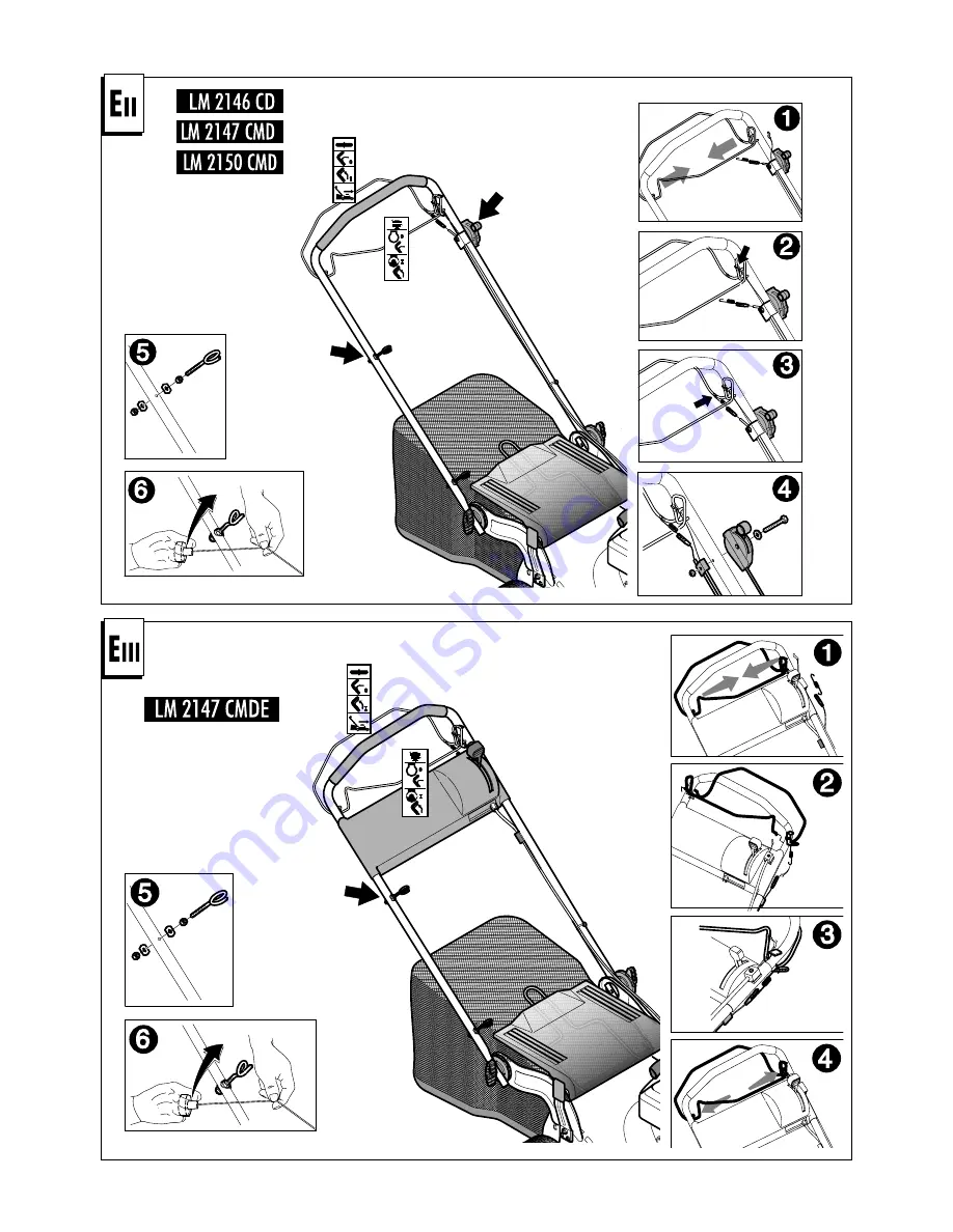 Jonsered LM 2146 CD Скачать руководство пользователя страница 126