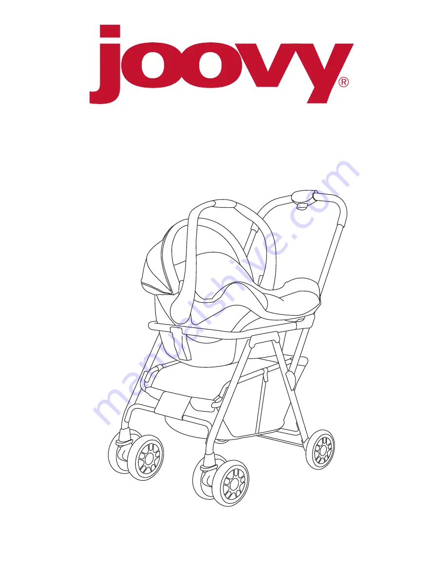 Joovy Roo 0083X Instruction Manual Download Page 1