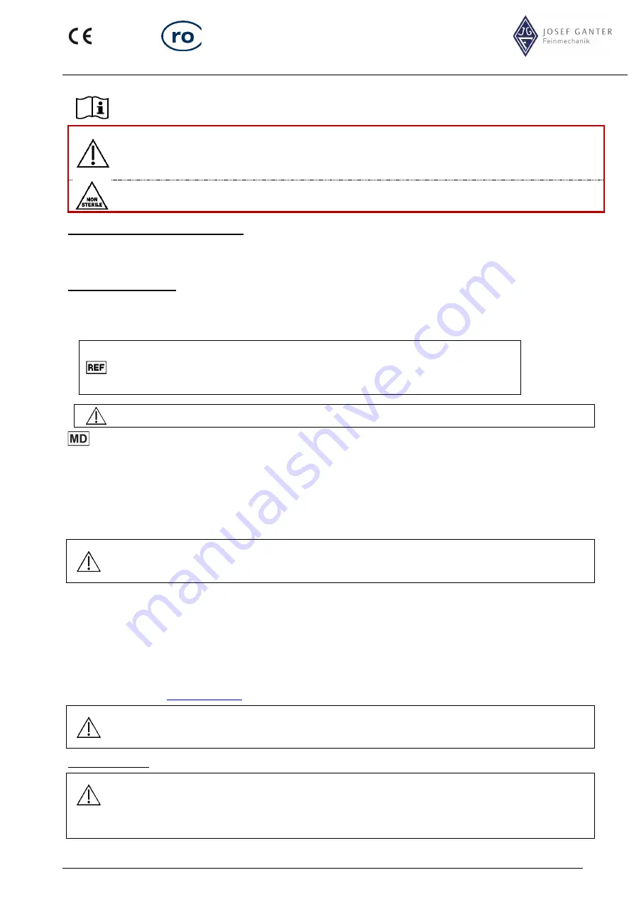 Josef Ganter Feinmechanik FB-EV 065 GA User Instructions Download Page 103