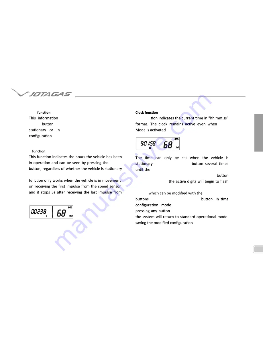 Jotagas 2019 JTG Series User Manual Download Page 31