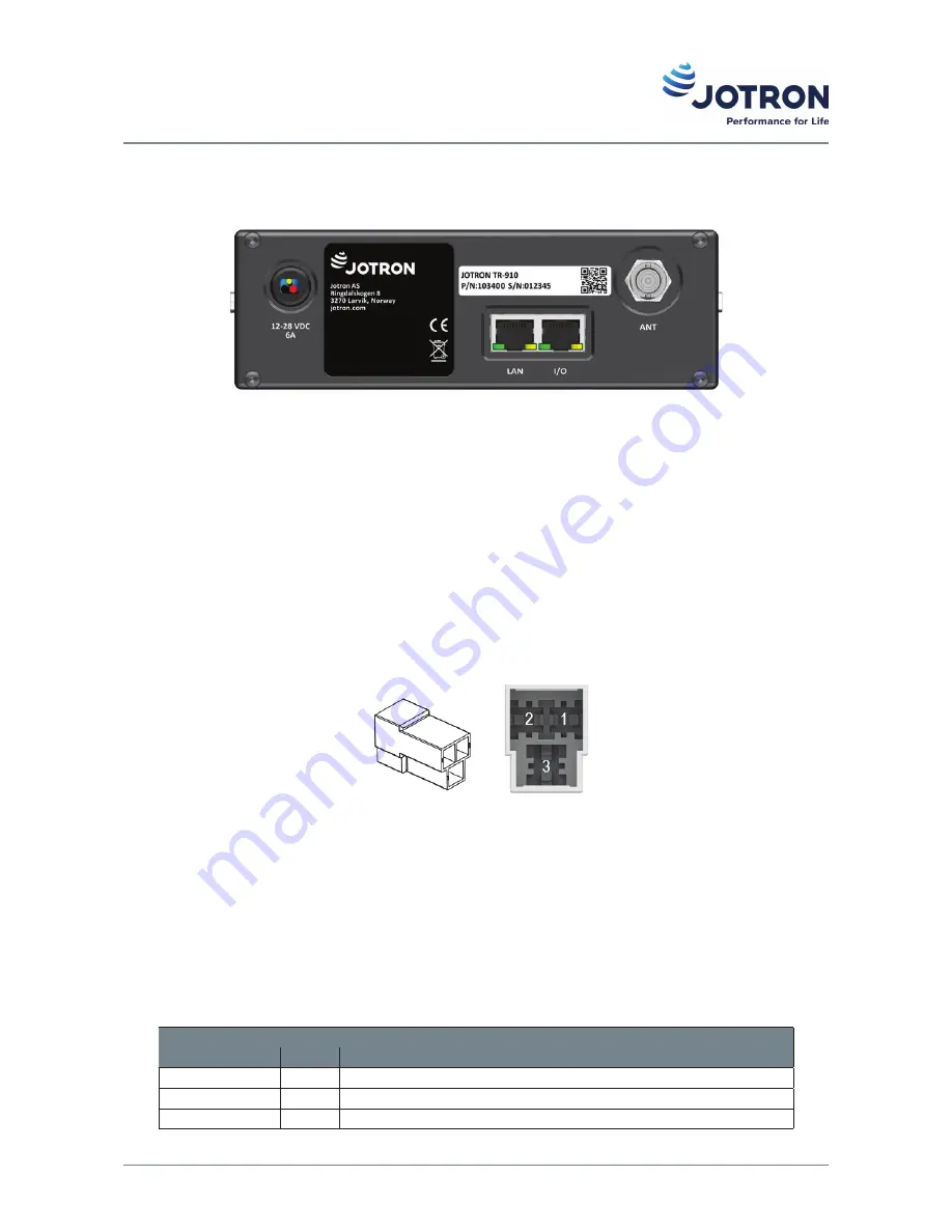 jotron TR-910 Operator And Installation Manual Download Page 23