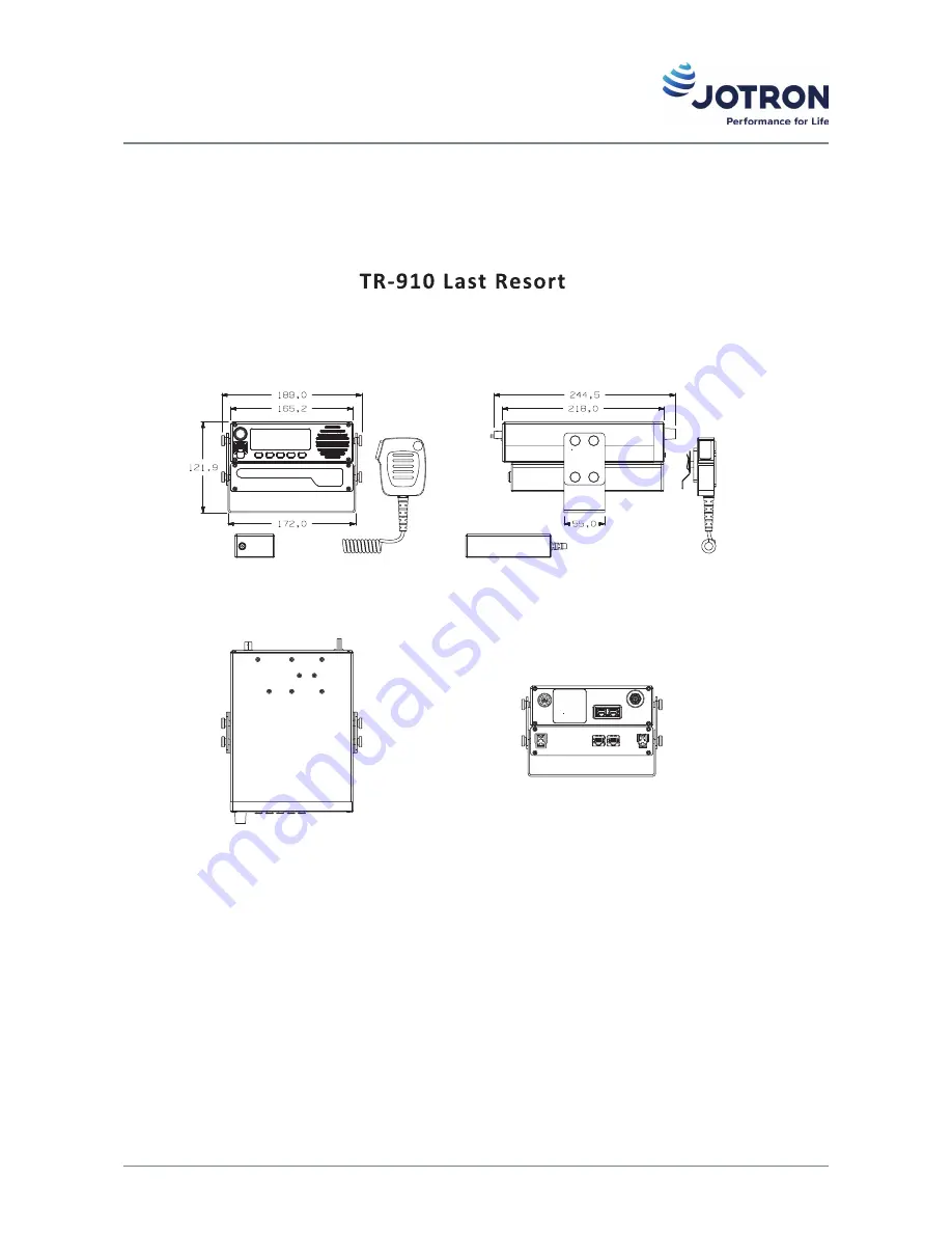 jotron TR-910 Operator And Installation Manual Download Page 33