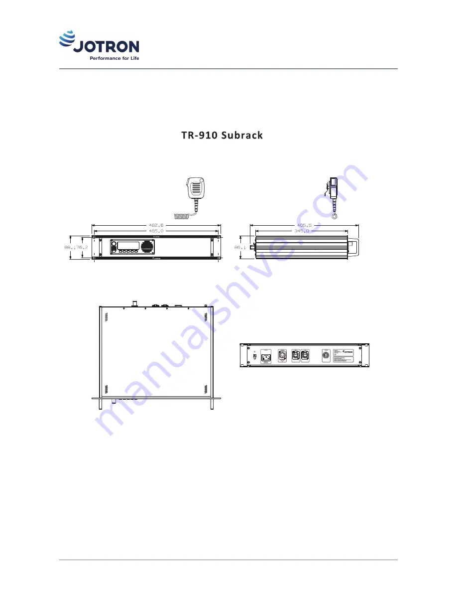 jotron TR-910 Operator And Installation Manual Download Page 34