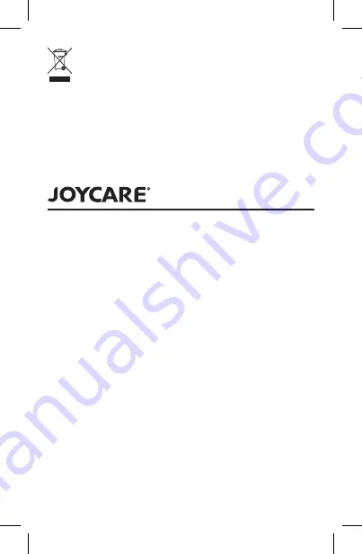 Joycare JC-464 Скачать руководство пользователя страница 13