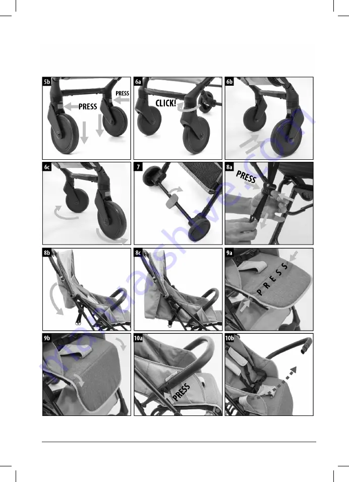 Joycare Joyello Trolley JL-1069 User Manual Download Page 3