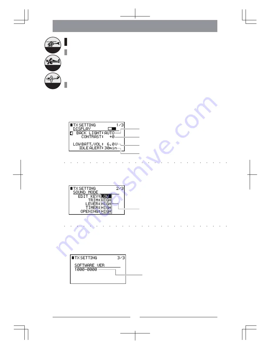 JR ProPo xg8 Operation Manual Download Page 63