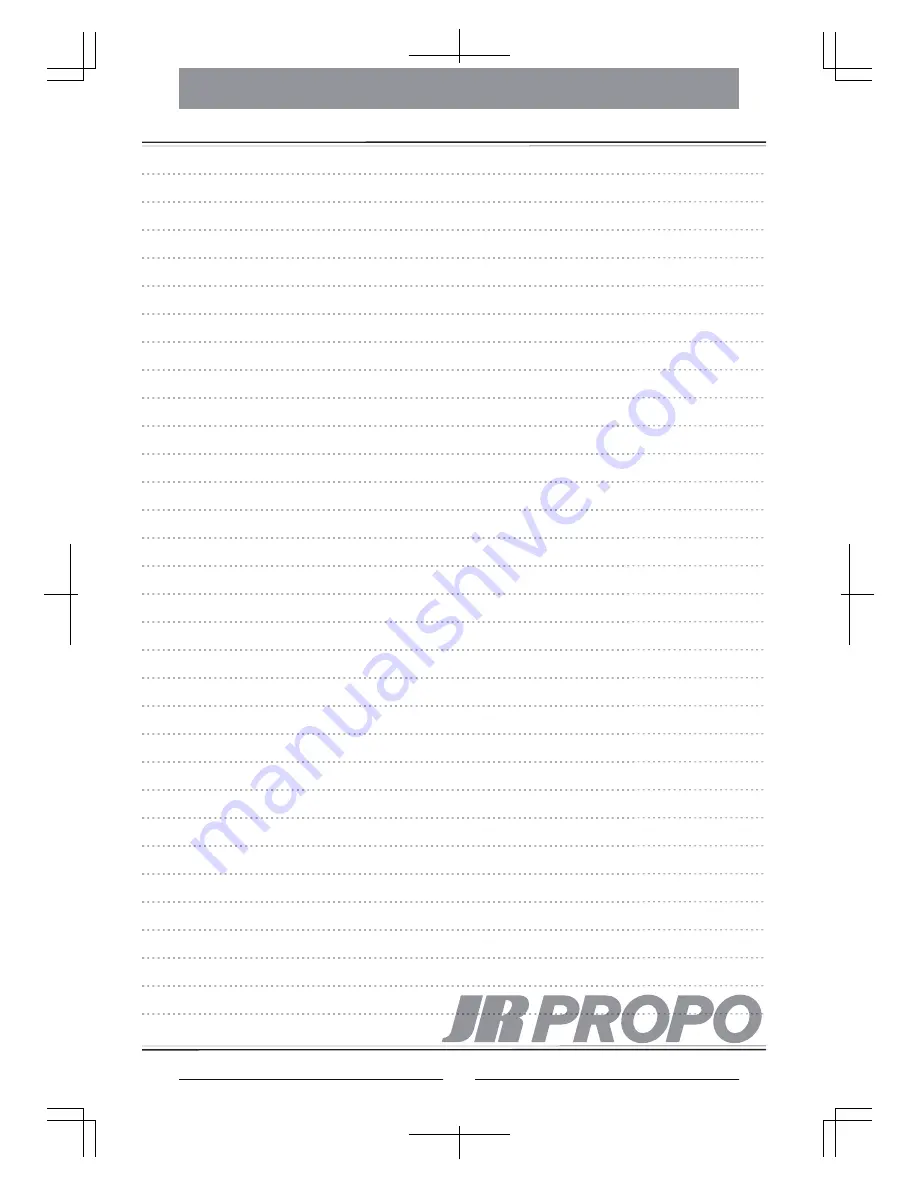 JR ProPo xg8 Operation Manual Download Page 77