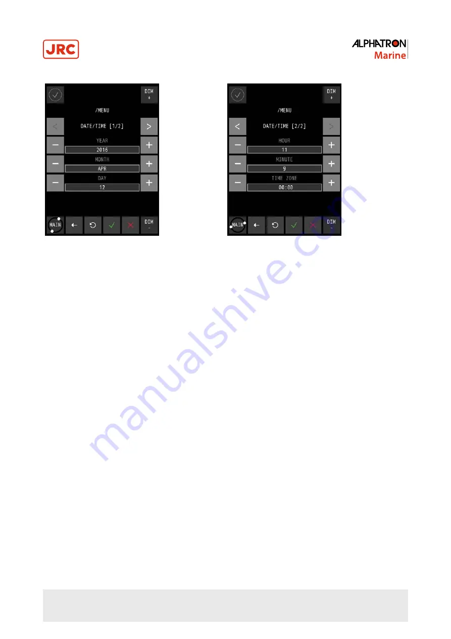 JRC AlphaWind AlphaLine MFL Installation And Operation Manual Download Page 35