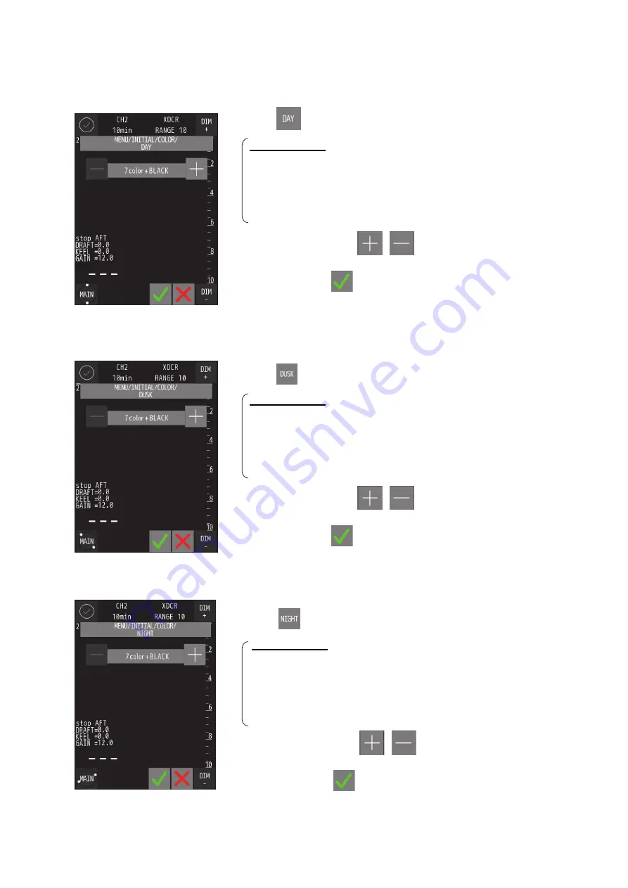 JRC JFE-700 Instruction Manual Download Page 48