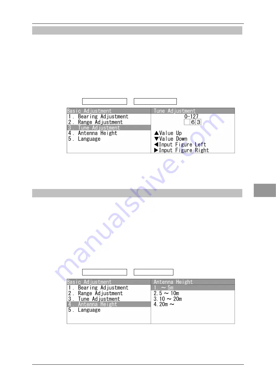 JRC JMA-3300 Series Installation Manual Download Page 73