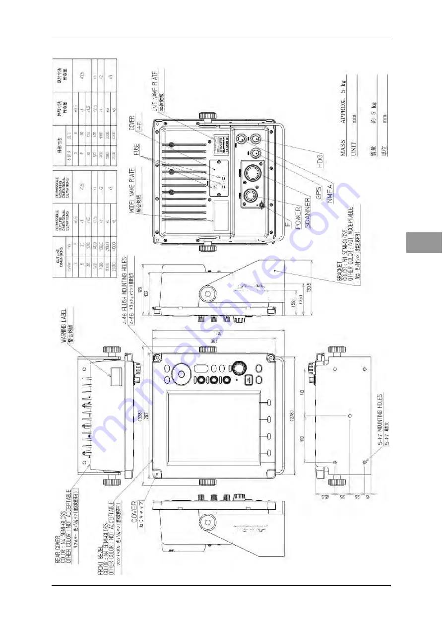 JRC JMA-3300 Series Instruction Manual Download Page 43