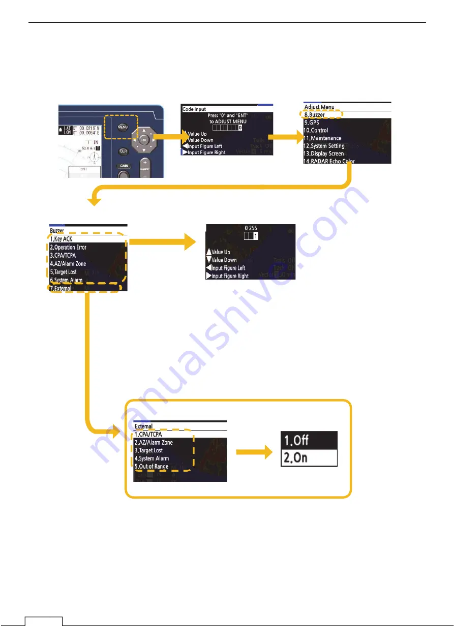 JRC JMA-3400 Series Instruction Manual Download Page 212