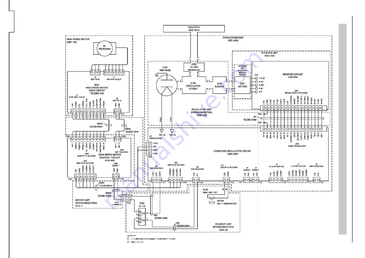 JRC JMA-3400 Series Instruction Manual Download Page 286