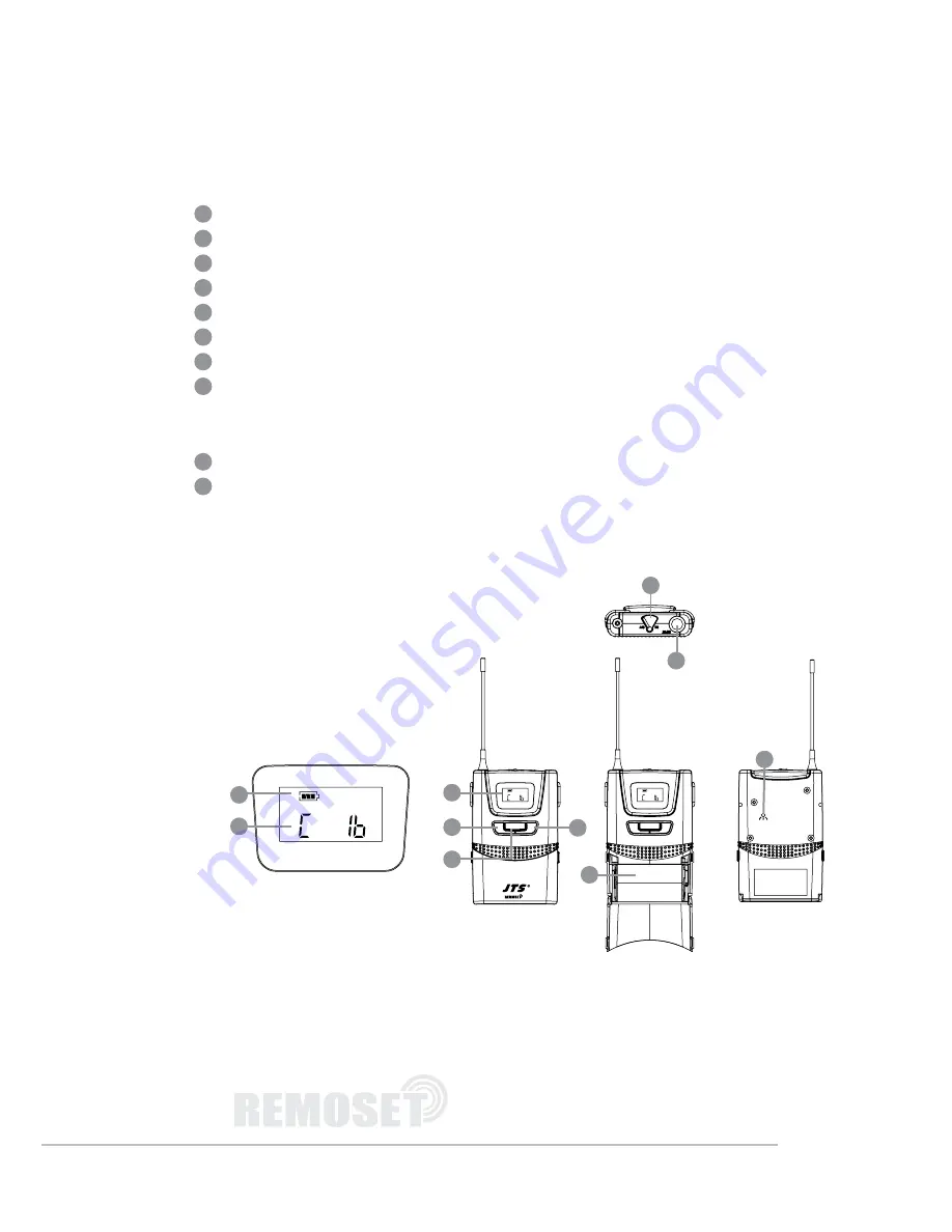 JTS IN264 User Manual Download Page 11