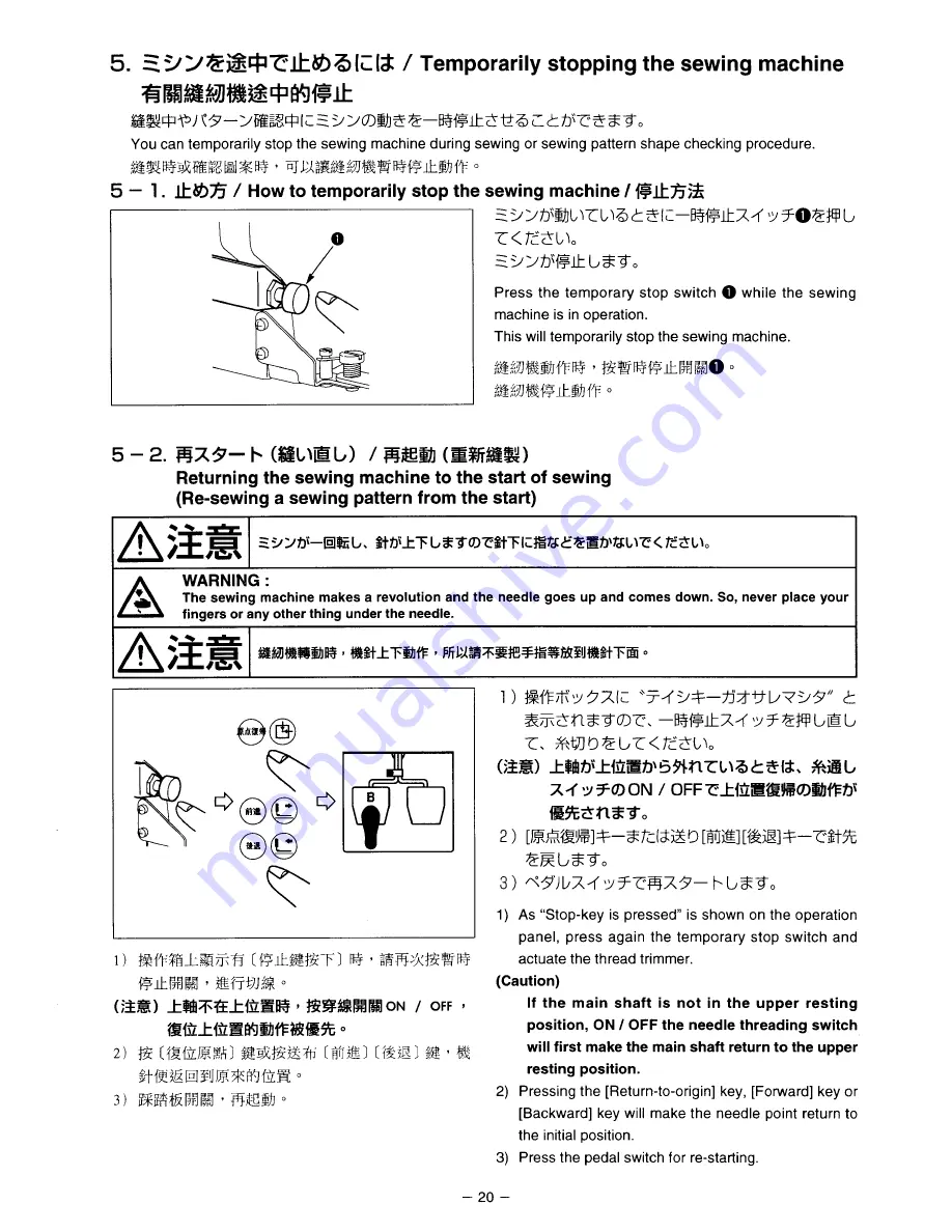 JUKI AMS-215D Instruction Manual Download Page 32