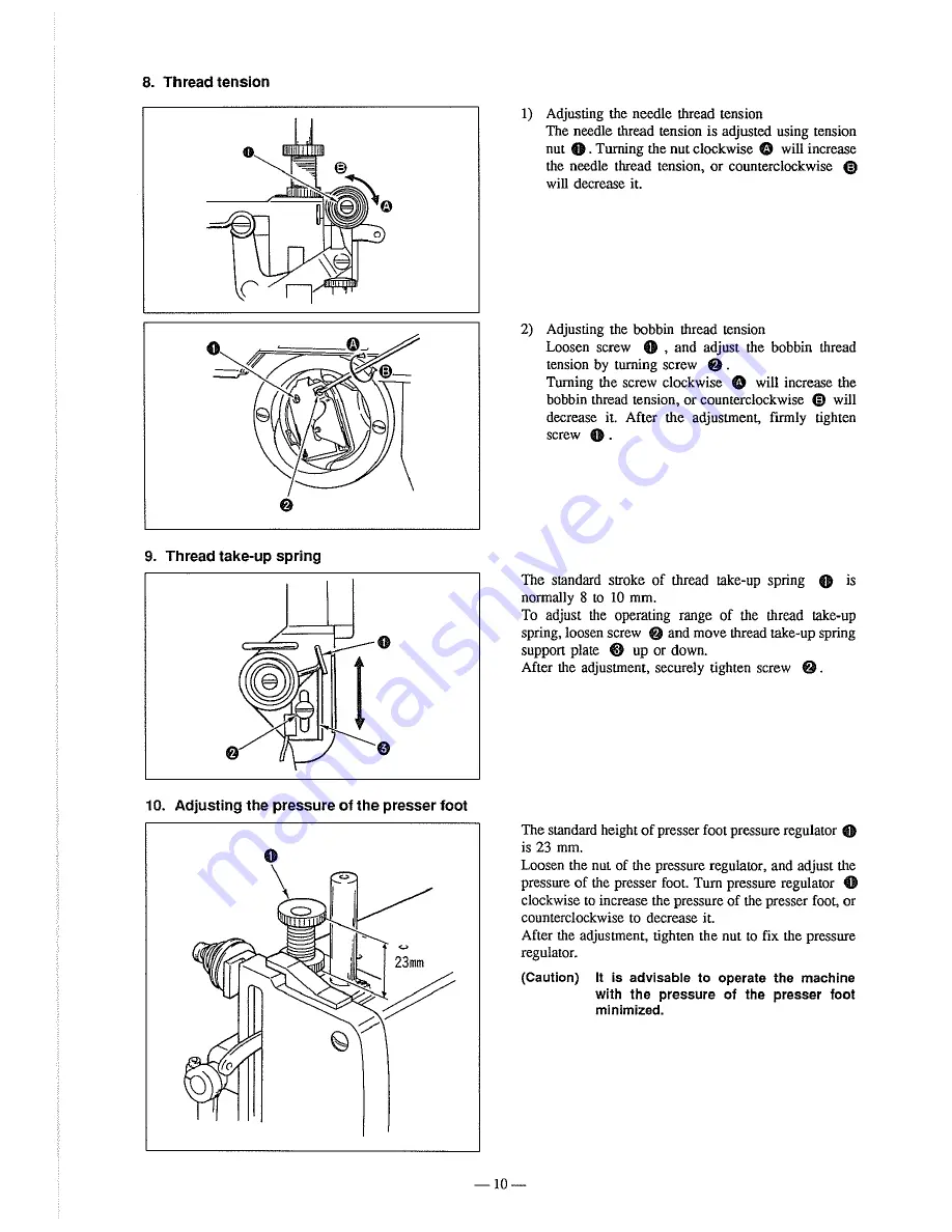 JUKI AMS-343B Instruction Manual Download Page 14