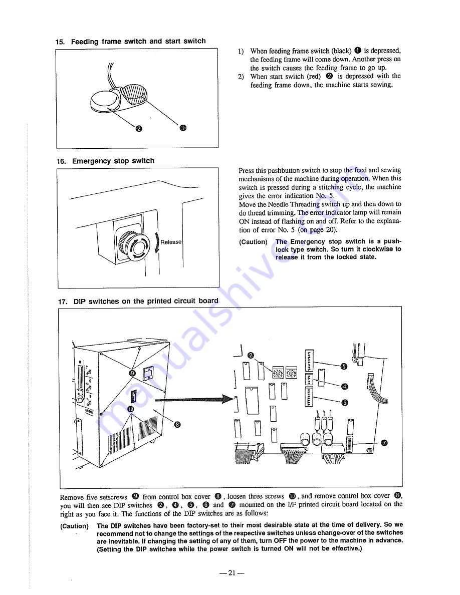 JUKI AMS-343B Instruction Manual Download Page 25