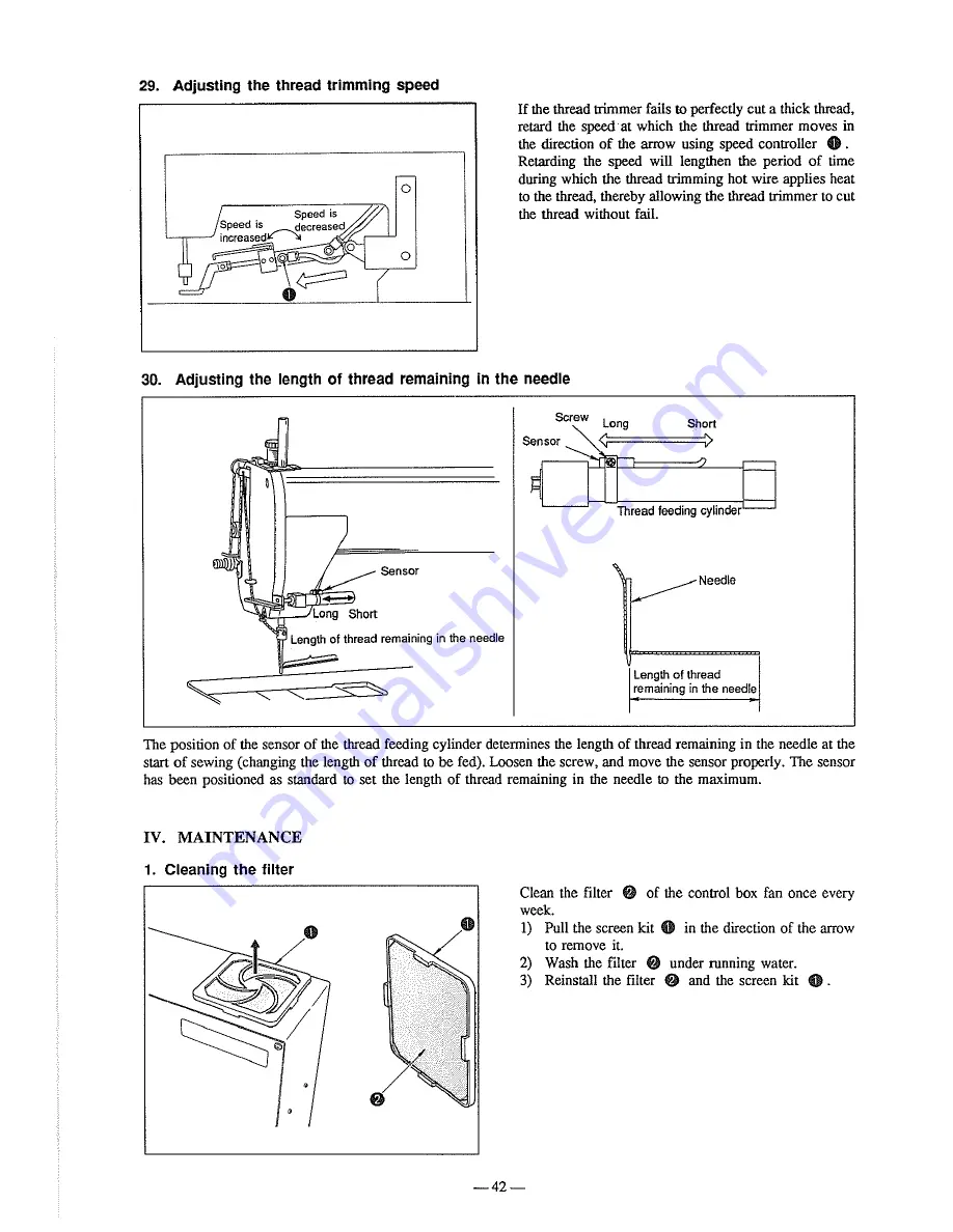 JUKI AMS-343B Instruction Manual Download Page 46