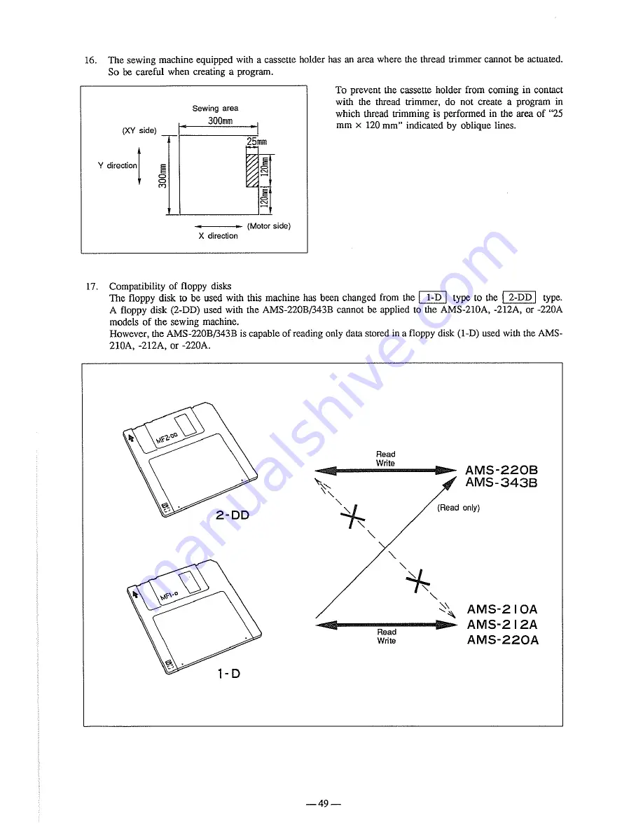 JUKI AMS-343B Instruction Manual Download Page 53