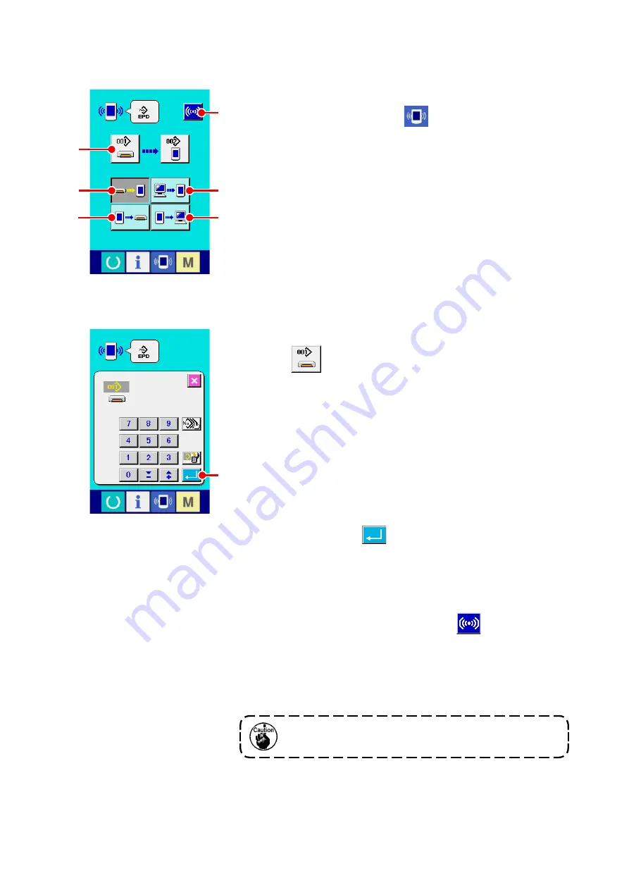 JUKI APW-896/IP-420 Скачать руководство пользователя страница 98