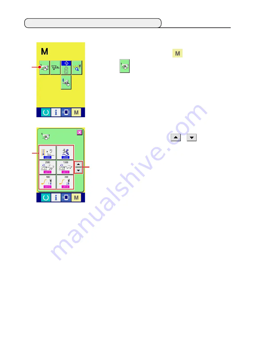 JUKI APW-896N/IP-420 Instruction Manual Download Page 69