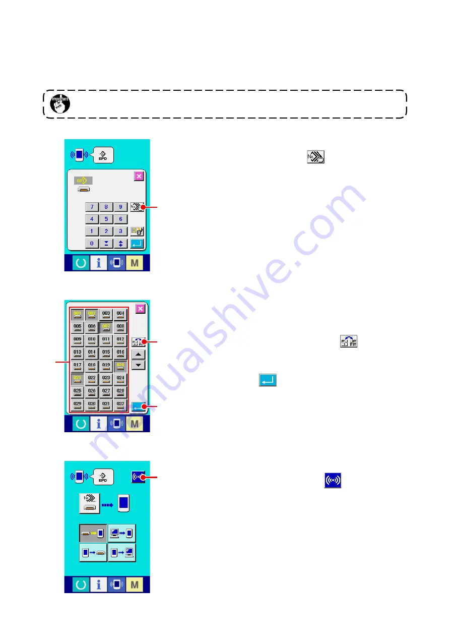 JUKI APW-896N/IP-420 Instruction Manual Download Page 100