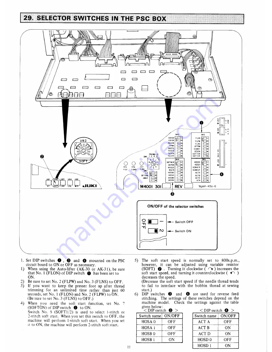 JUKI DDL-5550-6 Скачать руководство пользователя страница 11