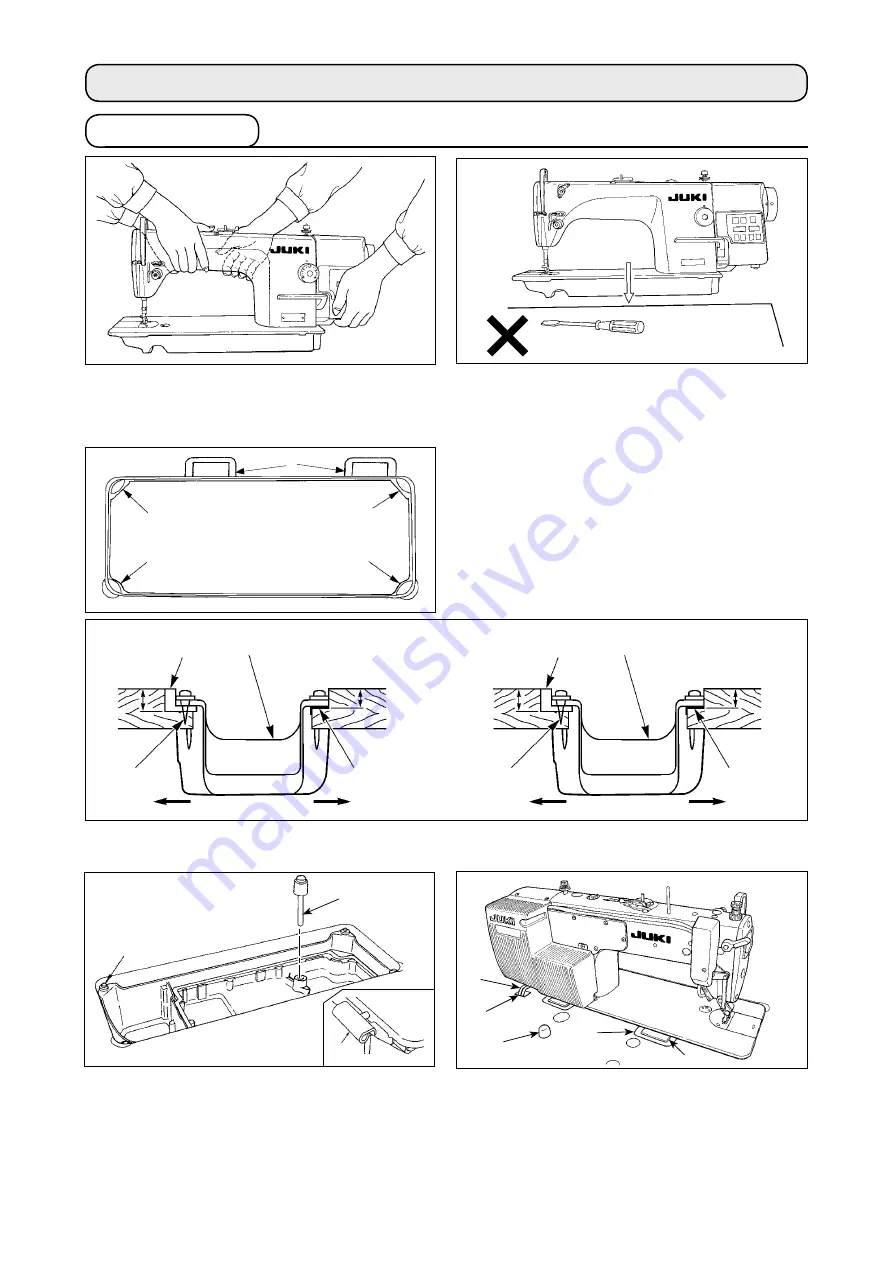 JUKI DDL-8700A-7 Instruction Manual Download Page 6