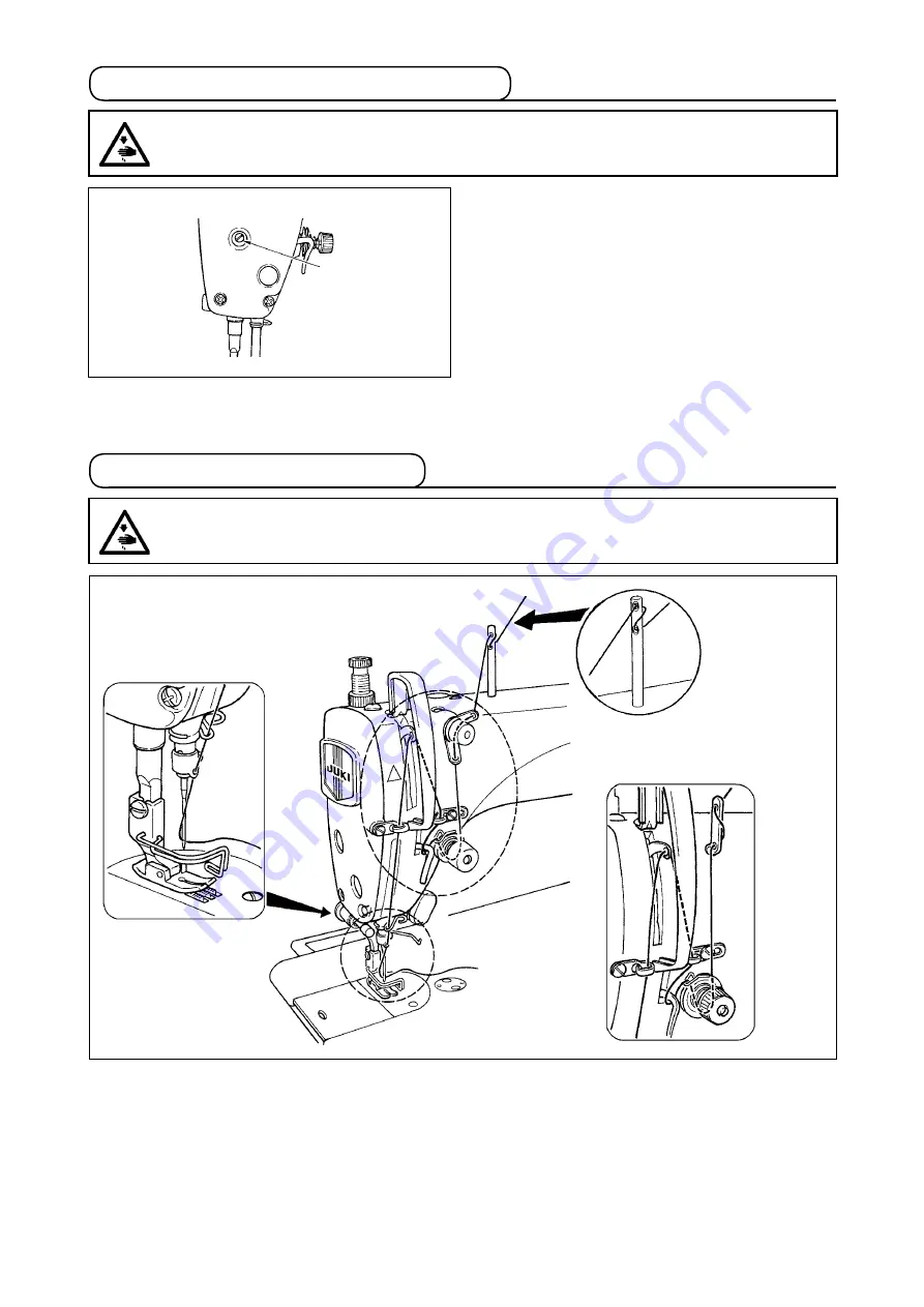 JUKI DDL-8700A-7 Instruction Manual Download Page 16