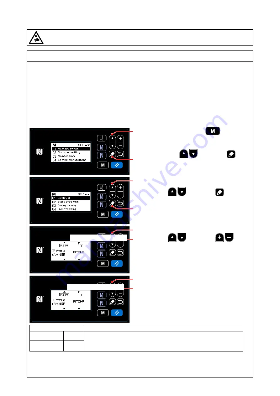 JUKI DDL-9000C Series Engineer'S Manual Download Page 50