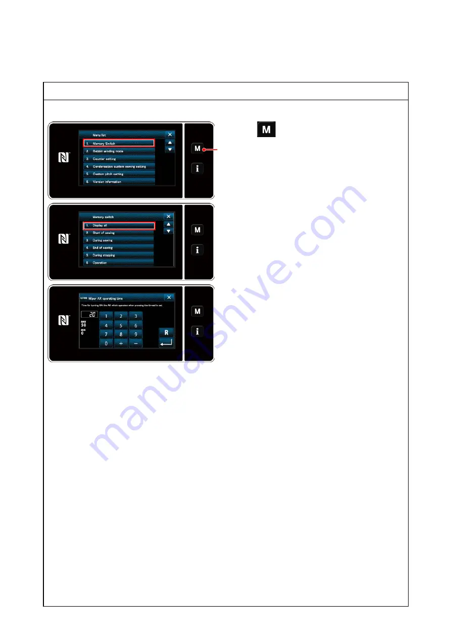 JUKI DDL-9000C Series Engineer'S Manual Download Page 63