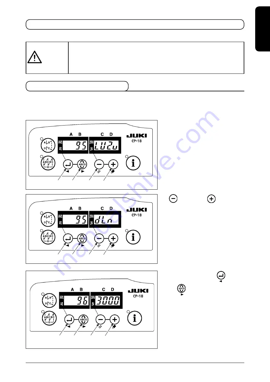 JUKI DLN-6390 Instruction Manual Download Page 19