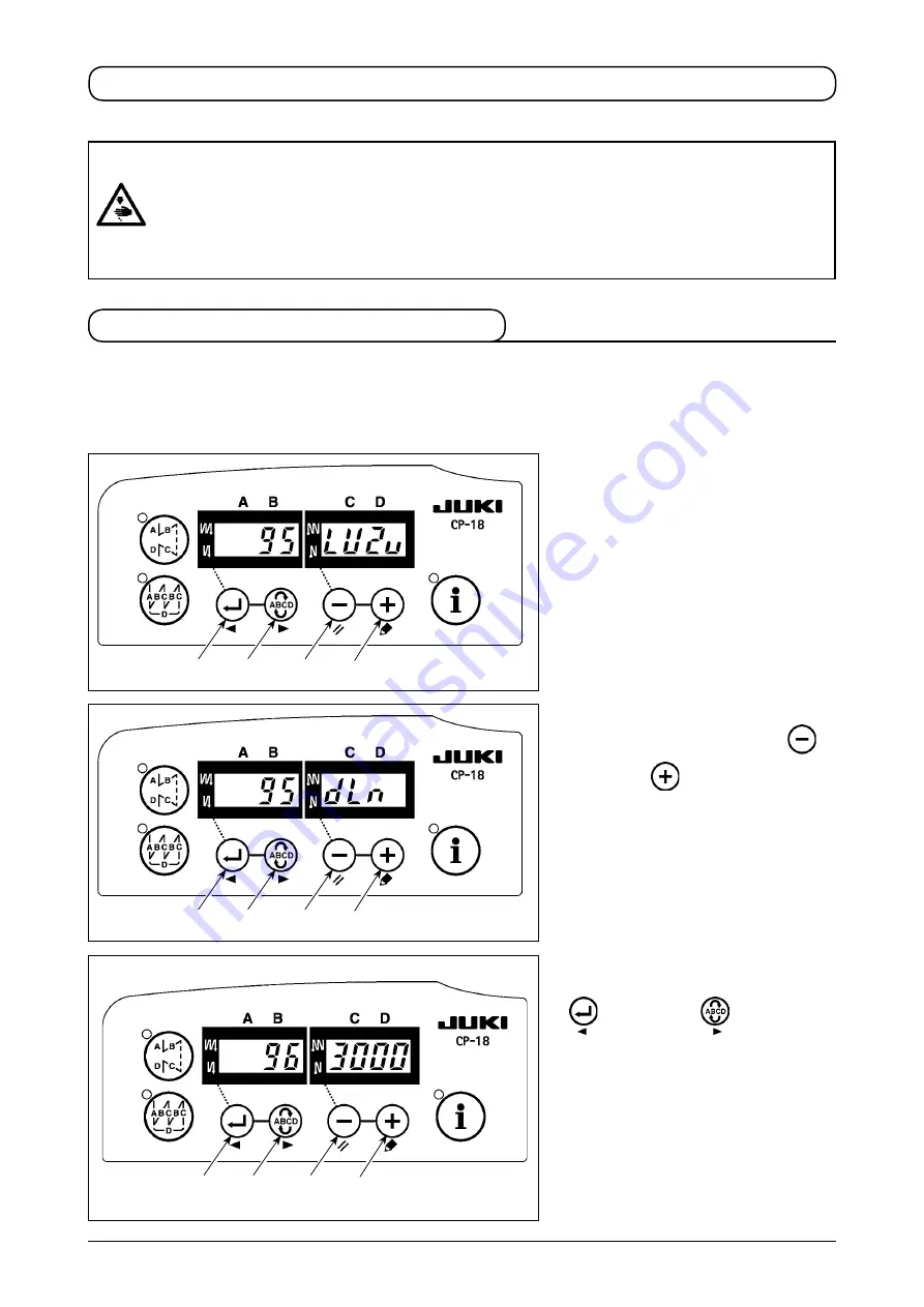 JUKI DLN-6390 Instruction Manual Download Page 288