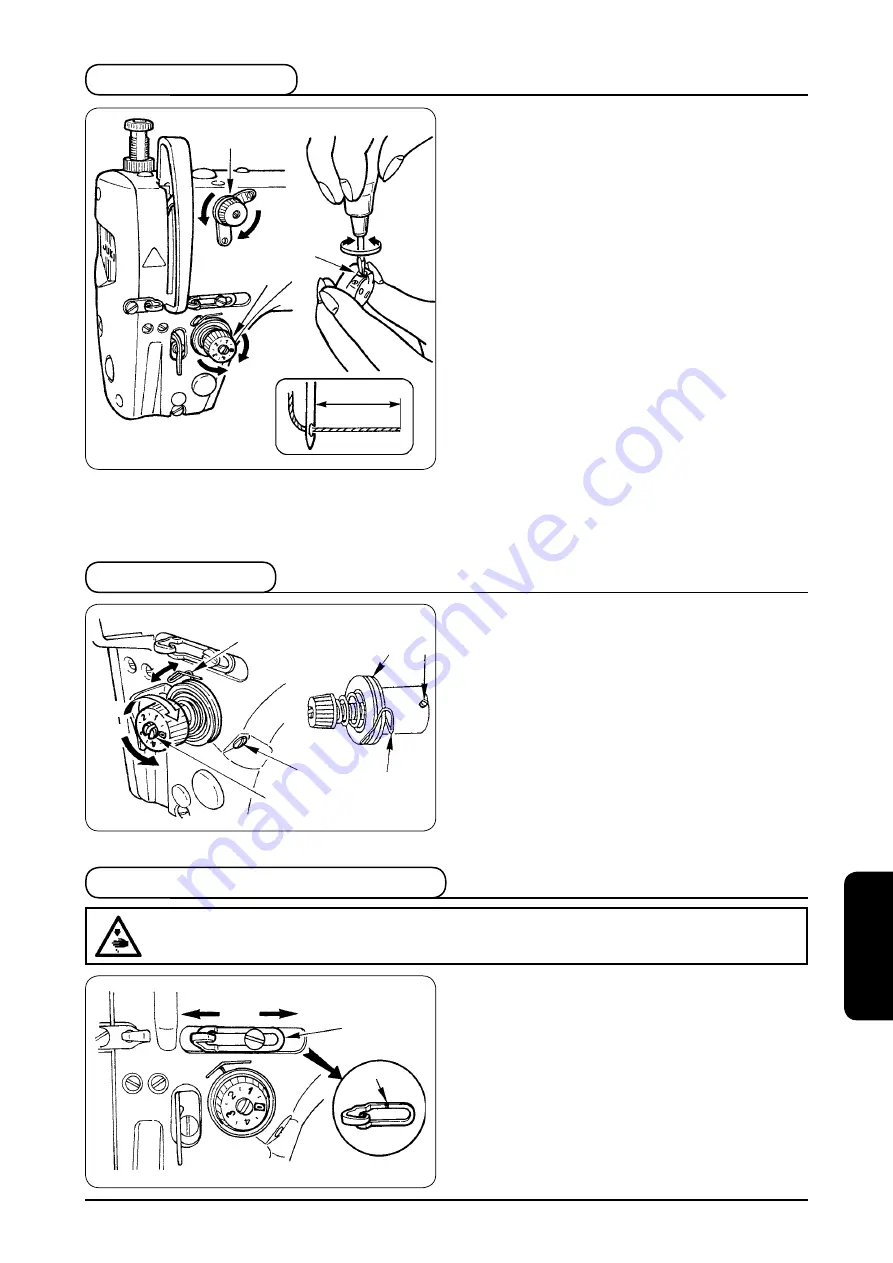 JUKI DLN-6390 Instruction Manual Download Page 305