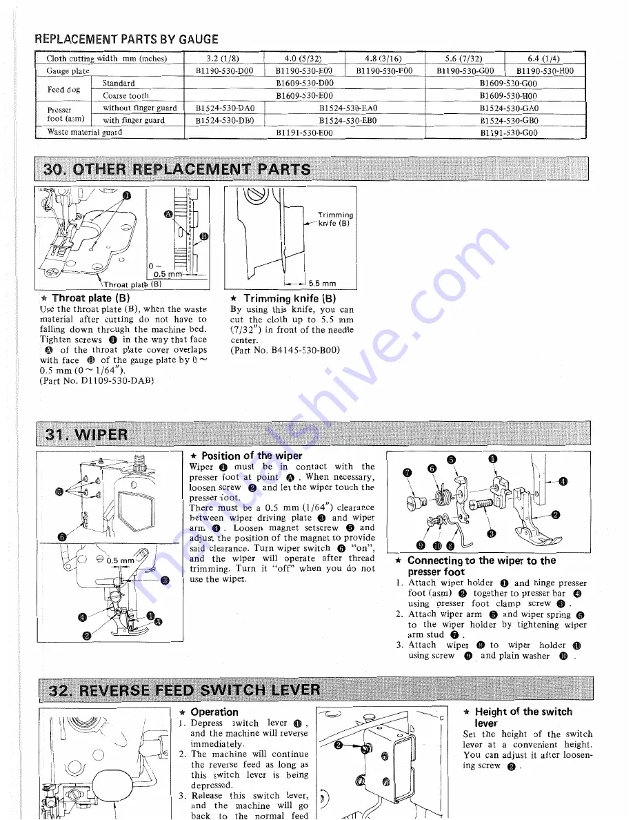 JUKI DMN-530-4 Скачать руководство пользователя страница 7