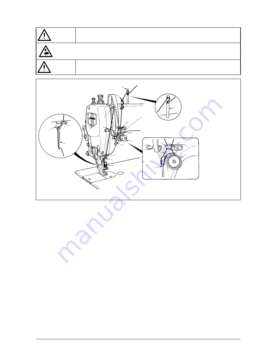 JUKI DU-1181 Instruction Manual Download Page 23