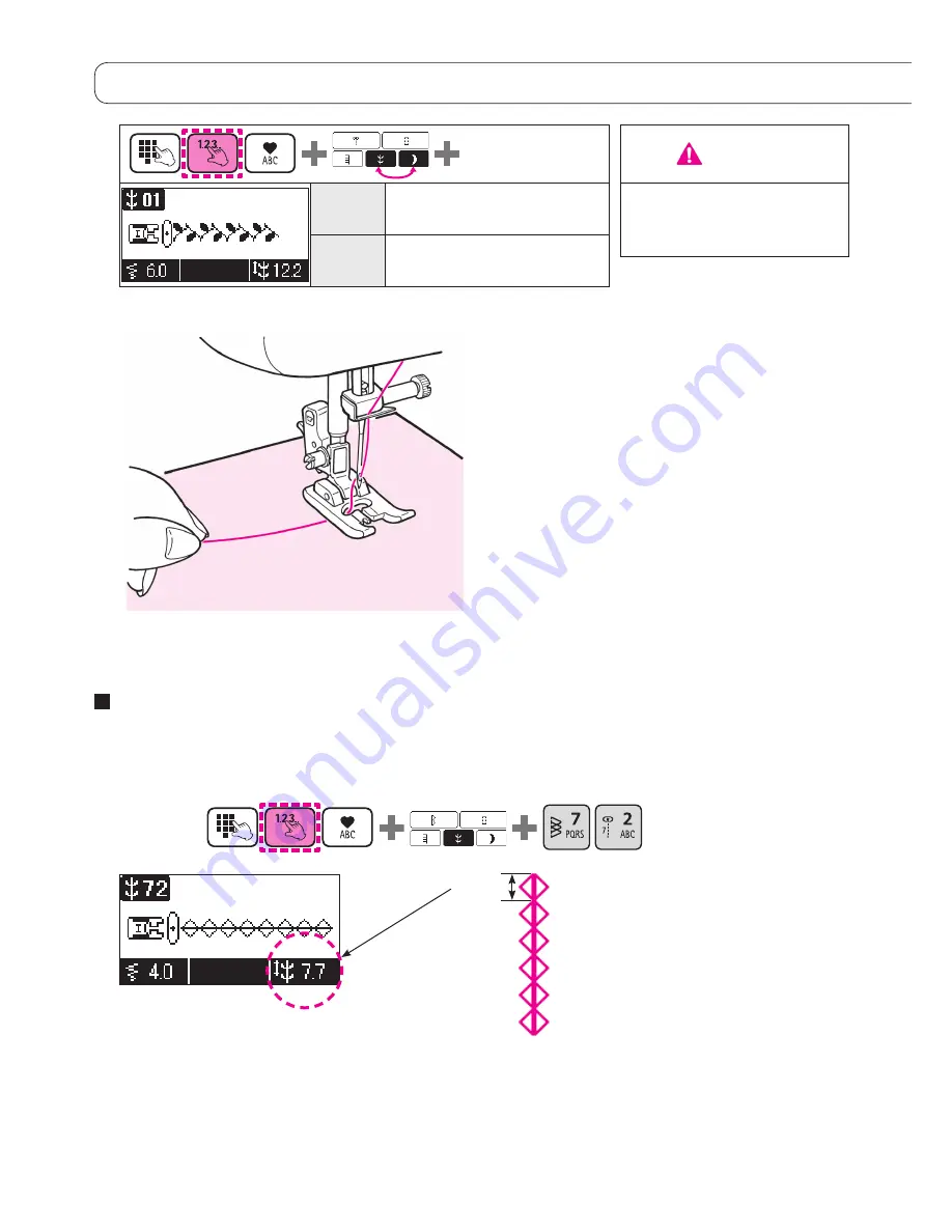 JUKI DX-2000QVP Instruction Manual Download Page 64