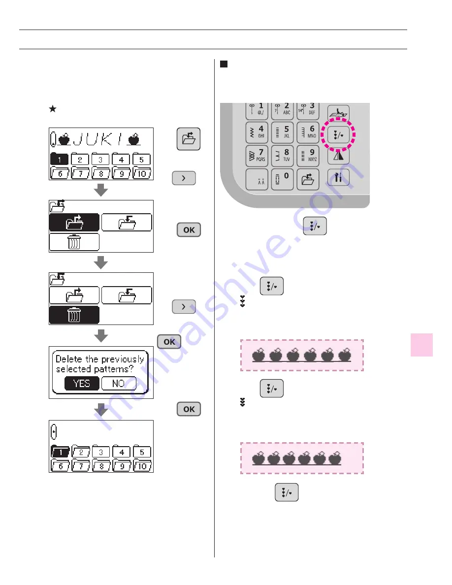 JUKI DX-2000QVP Instruction Manual Download Page 87