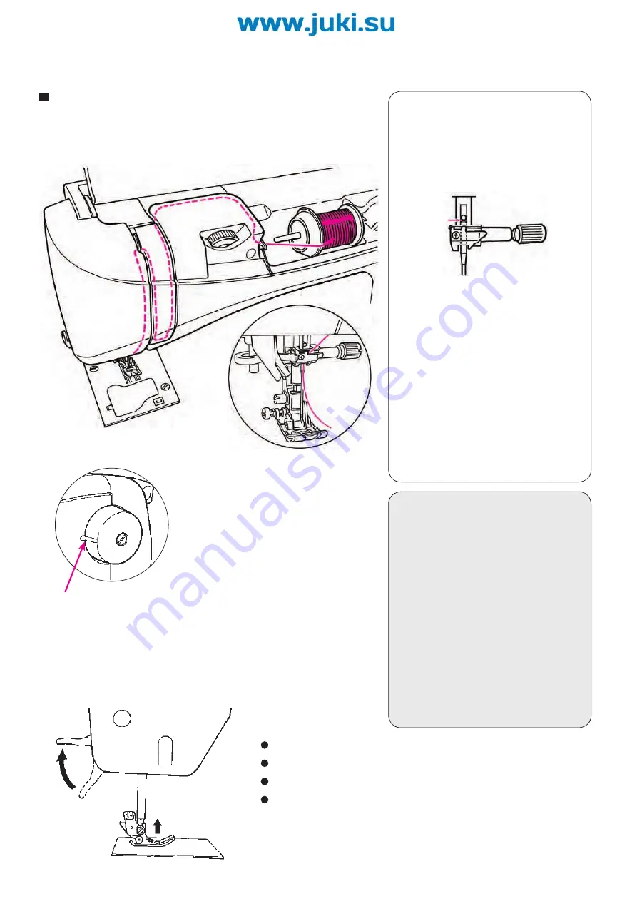 JUKI Exceed F-300 Instruction Manual Download Page 40