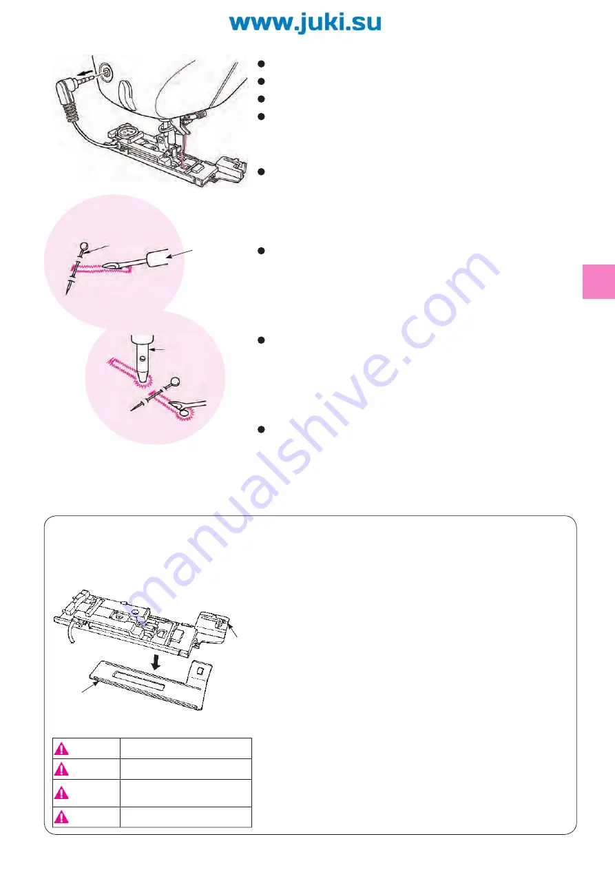 JUKI Exceed F-300 Instruction Manual Download Page 81